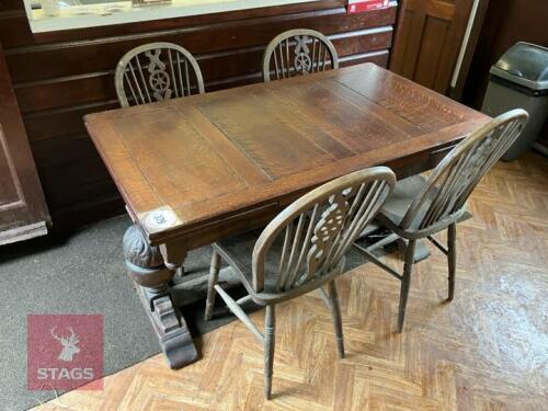 EXTENDABLE LEAF TABLE