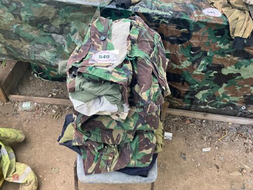 QTY OF CAMOFLAGE JACKETS