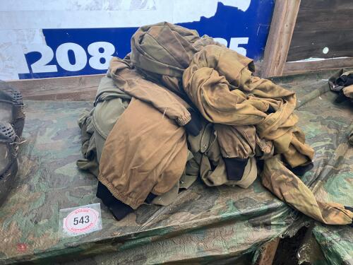 10 SMALL CAMMO OVERSALLS