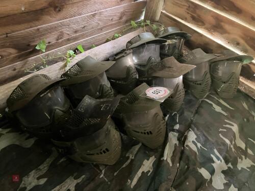 10 SCOTT PAINTBALL VISORS