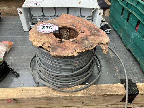 QTY OF 3 CORE ELECTRIC CABLES