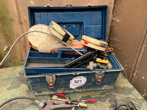 TOOLBOX OF CANISTER SPARES & ACCESSORIES