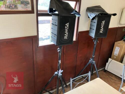 PAIR OF RAMSA SPEAKERS