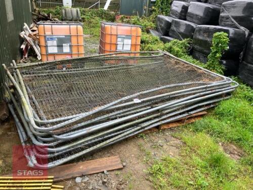 13 HARRAS FENCING PANELS