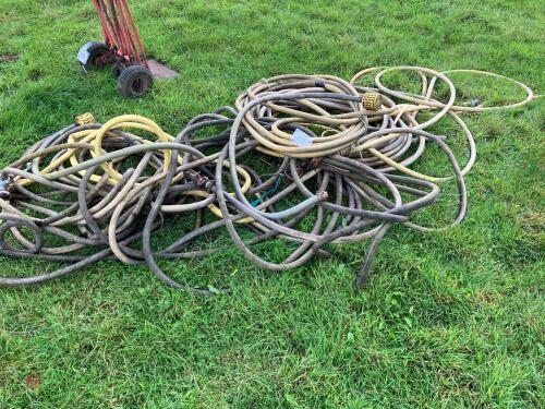 11 LENGTHS OF PRESSURE HOSE