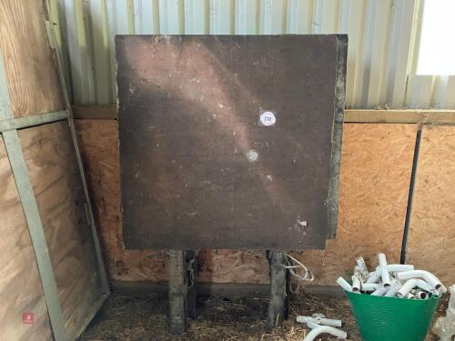 3 'A' FRAME SCORE BOARDS