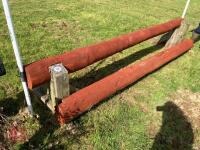 70CM CROSS COUNTRY 'DOUBLE POLE' FENCE - 2