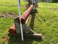 70CM CROSS COUNTRY 'DOUBLE POLE' FENCE - 10