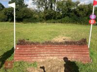 70CM HIGH XC 'BRUSH STYLE' FENCE