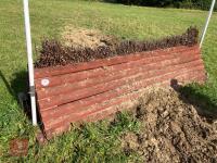 70CM HIGH XC 'BRUSH STYLE' FENCE - 2