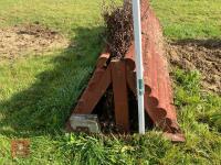 70CM HIGH XC 'BRUSH STYLE' FENCE - 3