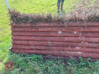 70CM HIGH XC 'BRUSH STYLE' FENCE - 4