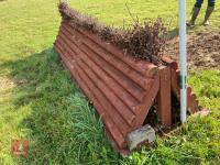 70CM HIGH XC 'BRUSH STYLE' FENCE - 6