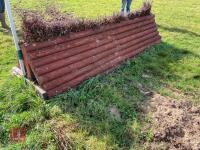 70CM HIGH XC 'BRUSH STYLE' FENCE - 7