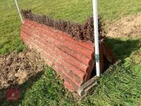 70CM HIGH XC 'BRUSH STYLE' FENCE - 8