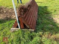 70CM HIGH XC 'BRUSH STYLE' FENCE - 9