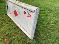80CM HIGH XC 'PLAYING CARD' FENCE - 19