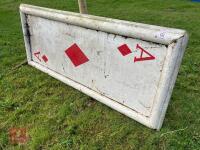 80CM HIGH XC 'PLAYING CARD' FENCE - 20