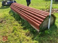 70CM HIGH CROSS COUNTRY 'LOG ROLL' FENCE - 4