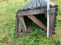 80CM HIGH XC 'TABLE' FENCE - 10