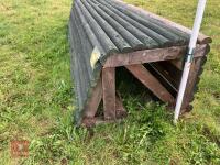 80CM HIGH XC 'TABLE' FENCE - 11