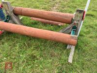 80CM HIGH XC 'ADJUSTABLE LOG POLE' FENCE - 7