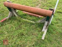 80CM HIGH XC 'ADJUSTABLE LOG POLE' FENCE - 14