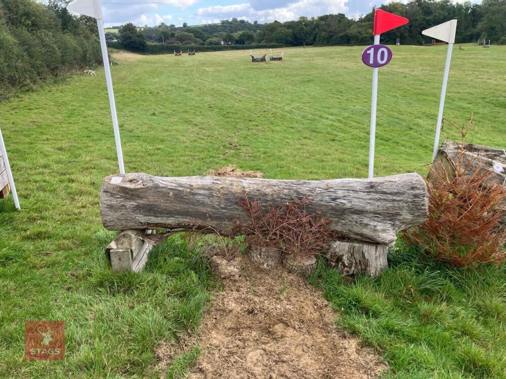 80CM HIGH CROSS COUNTRY 'LOG' FENCE