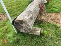 80CM HIGH CROSS COUNTRY 'LOG' FENCE - 4
