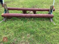 90CM HIGH XC 'ADJUSTABLE LOG POLE' FENCE - 6
