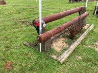 90CM HIGH XC 'ADJUSTABLE LOG POLE' FENCE - 9