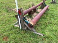 90CM HIGH XC 'ADJUSTABLE LOG POLE' FENCE - 11