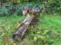 90CM HIGH XC 'LOG' FENCE - 8