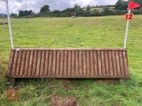 90CM HIGH CROSS COUNTRY 'TRIANGLE' FENCE