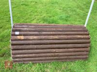 80CM HIGH XC 'LOG ROLL' FENCE - 2