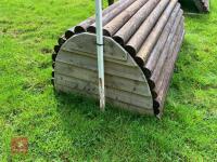 80CM HIGH XC 'LOG ROLL' FENCE - 8
