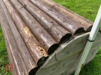 80CM HIGH XC 'LOG ROLL' FENCE - 10