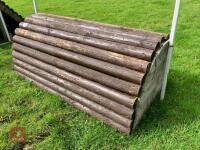 80CM HIGH XC 'LOG ROLL' FENCE - 12