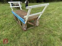 80CM HIGH XC 'HAY CART' FENCE - 8