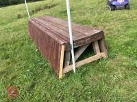 80CM HIGH XC 'TABLE' FENCE - 4