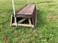 80CM HIGH XC 'TABLE' FENCE - 5