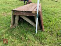 80CM HIGH XC 'TABLE' FENCE - 7