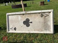 100CM HIGH XC 'PLAYING CARD' FENCE