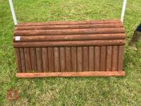 80CM HIGH CROSS COUNTRY 'LOG ROLL' FENCE