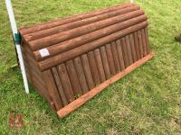 80CM HIGH CROSS COUNTRY 'LOG ROLL' FENCE - 2