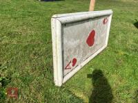 90CM HIGH XC 'PLAYING CARD' FENCE - 4