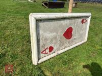 90CM HIGH XC 'PLAYING CARD' FENCE - 5