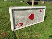 90CM HIGH XC 'PLAYING CARD' FENCE - 6