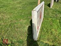 90CM HIGH XC 'PLAYING CARD' FENCE - 7