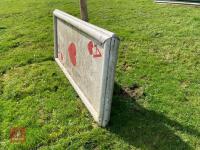 90CM HIGH XC 'PLAYING CARD' FENCE - 22